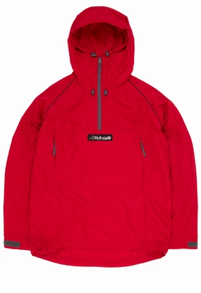 Modern Utility Athletic Tailored Fit Paramo Fuera Classic Smock - Fire