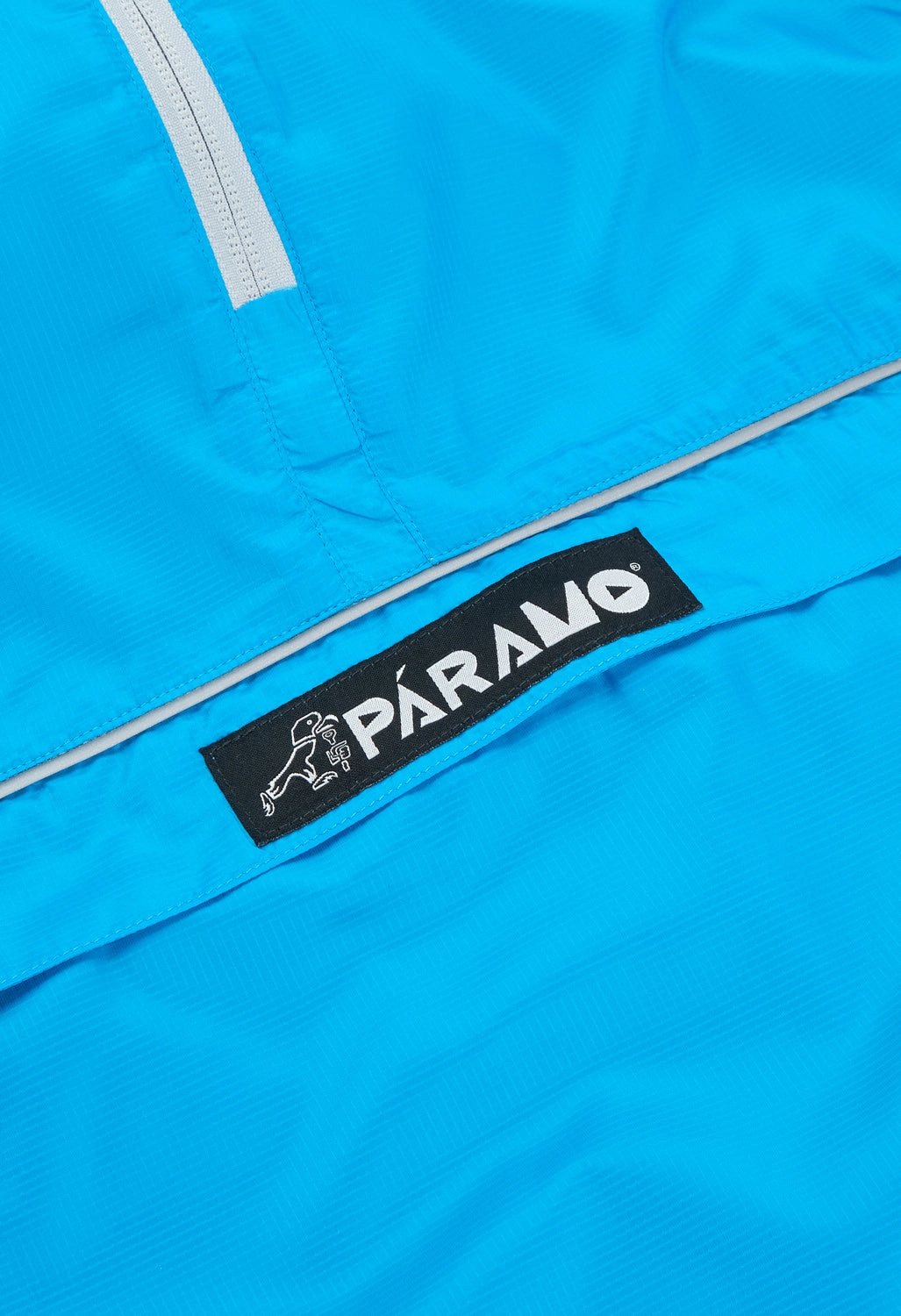 Paramo Womens Velez Adventure Light Smock - Neon Blue / Fog Grey ElasticWaistband Athletic Tailored Fit