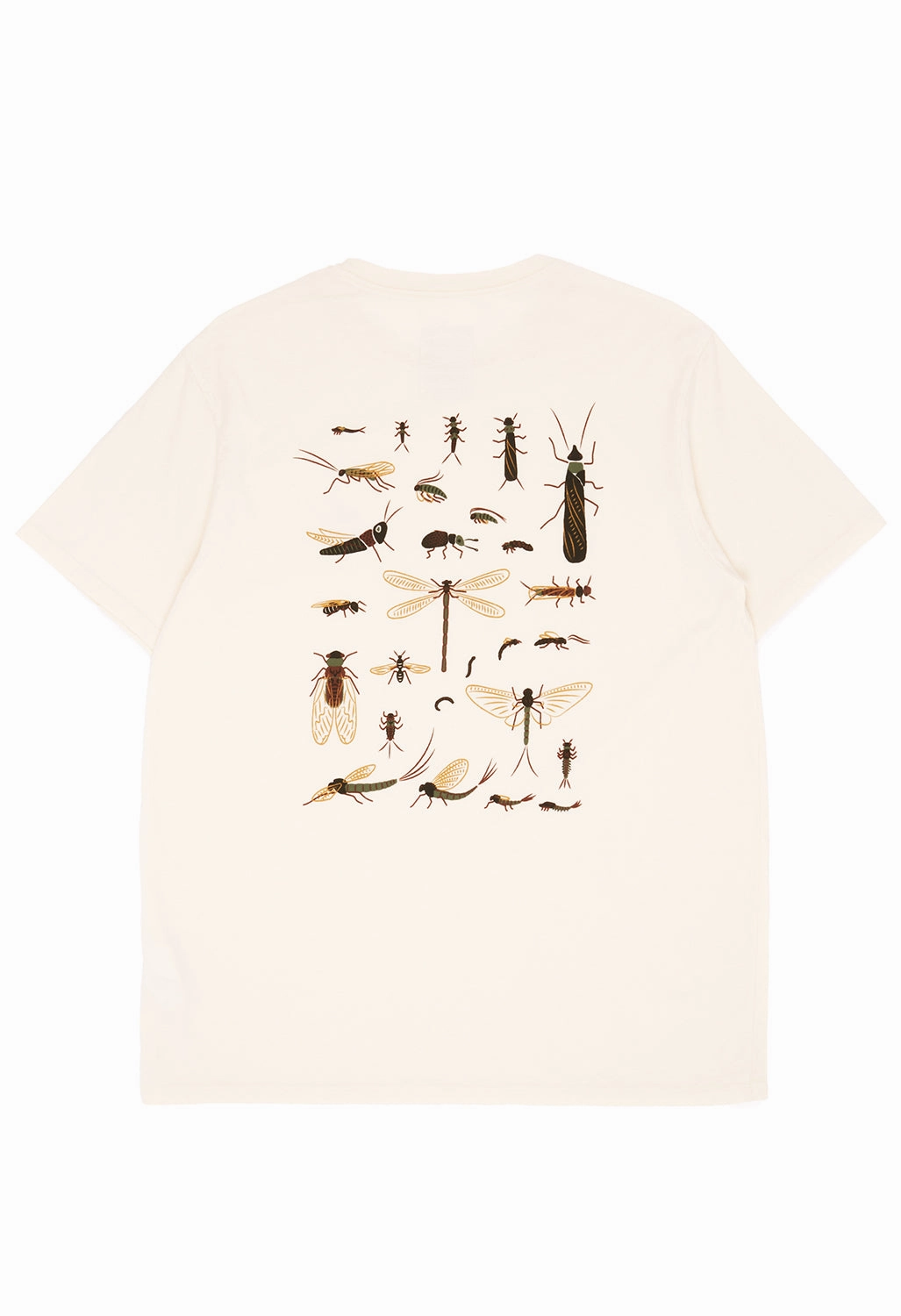 Cycling endurance Patagonia Buggy Organic Short Sleeve T-Shirt - Undyed Natural