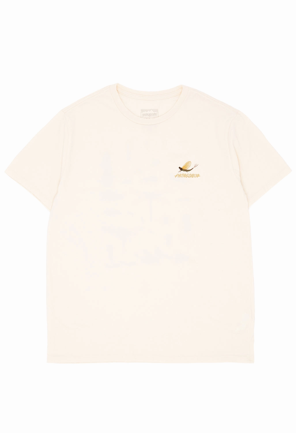 Wrinkle Free Fabric Patagonia Buggy Organic Short Sleeve T-Shirt - Undyed Natural