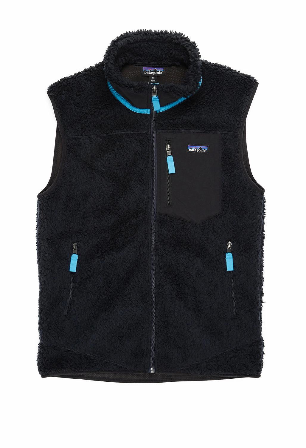 Patagonia Classic Retro-X Men's Vest - Pitch Blue Abrasion Resistant Finish Sporty Layers