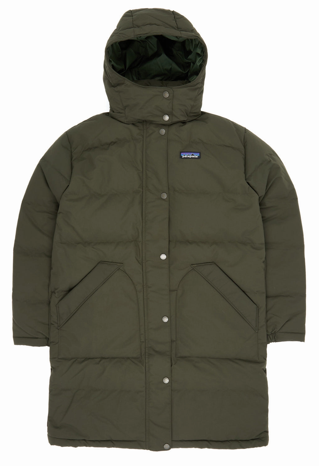 Breathable Lining Patagonia Downdrift Women's Parka Jacket - Pine Needle Green