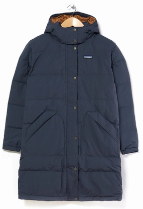FullCoverageHood Patagonia Downdrift Women's Parka Jacket - Smolder Blue