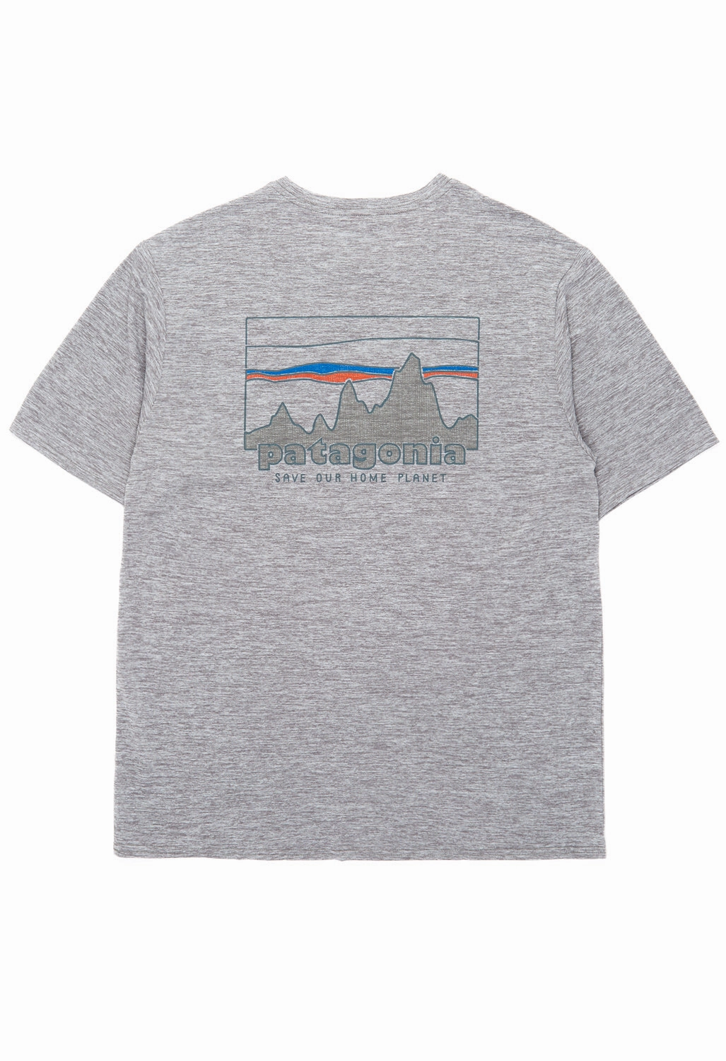 EcoFriendlyDyes Patagonia Men's Cap Cool Daily Graphic Shirt - '73 Skyline: Feather Grey
