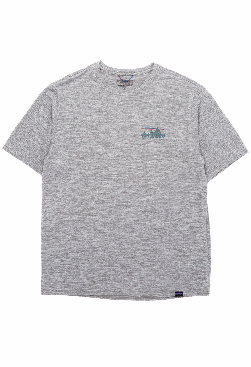 Patagonia Men's Cap Cool Daily Graphic Shirt - '73 Skyline: Feather Grey Effortless Design Easter