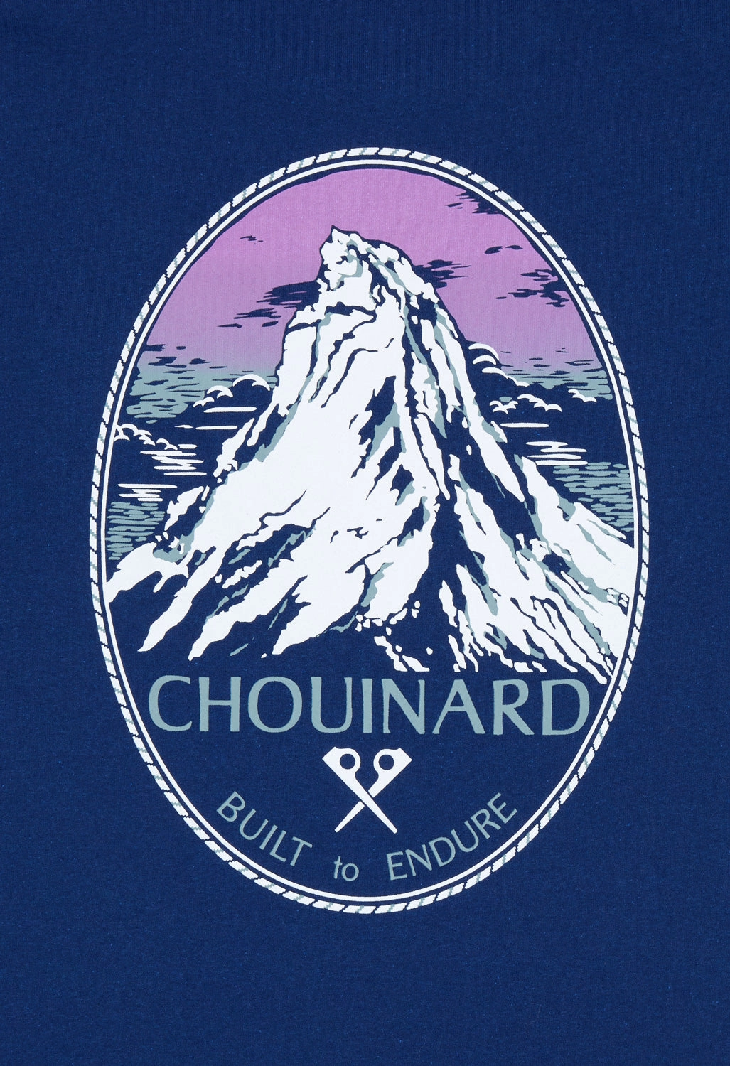 Easy Fit anti static coating Patagonia Men's Chouinard Crest Pocket Responsibili-Tee - Clement Blue