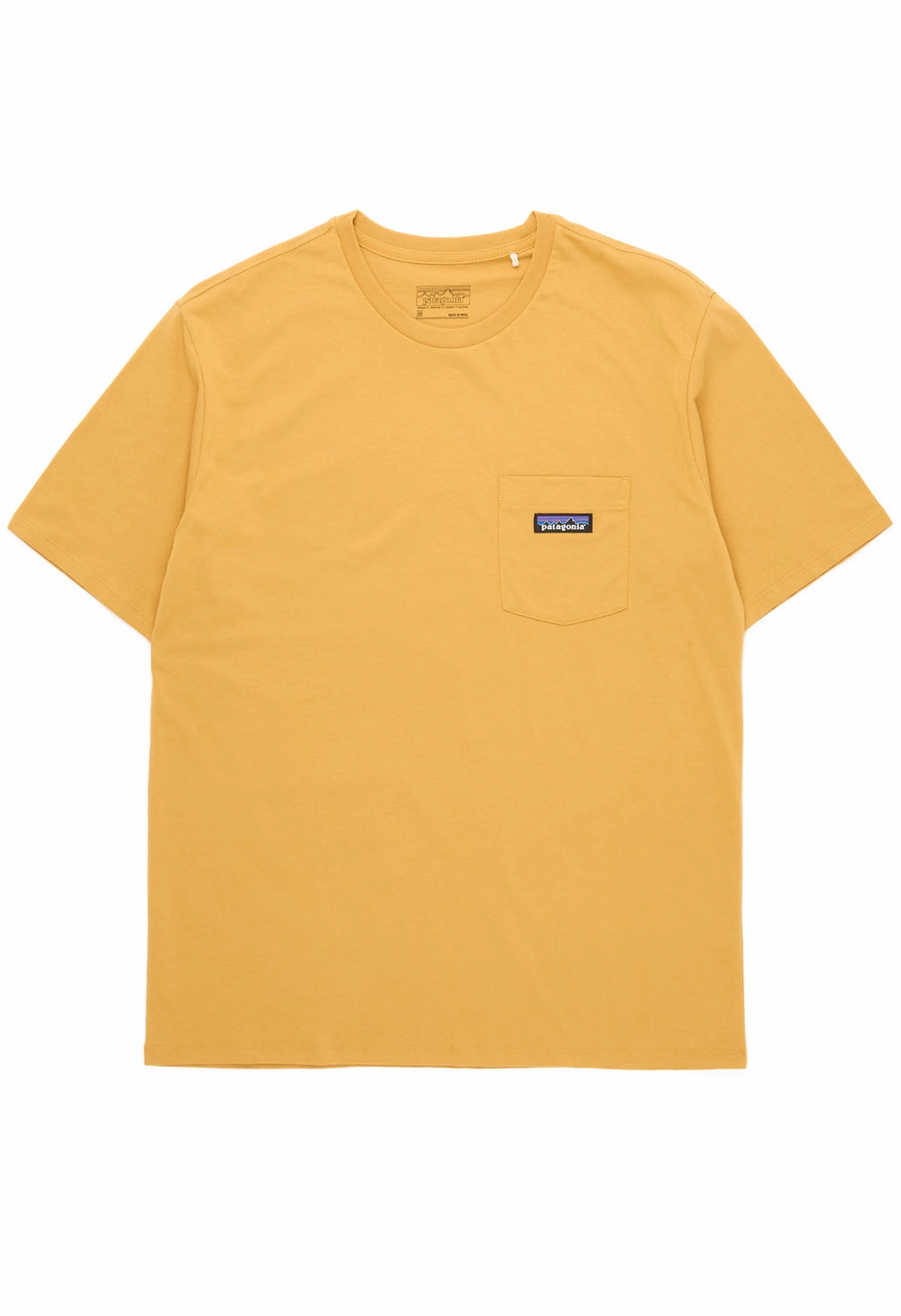 Sleek Design Fit Patagonia Men's Daily Pocket Tee - Pufferfish Gold