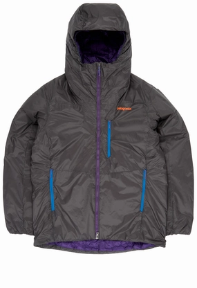 Patagonia Men's DAS Light Hoody - Forge Grey Odor Resistant Moisture Wicking Material