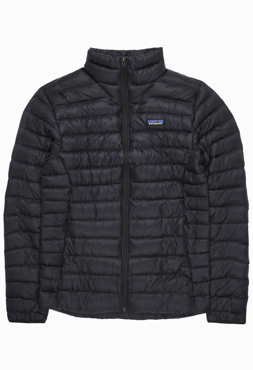 Patagonia Men's Down Sweater - Black ReversibleStyle Glove Friendly Cuff Design