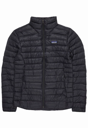 Patagonia Men's Down Sweater - Black ReversibleStyle Glove Friendly Cuff Design