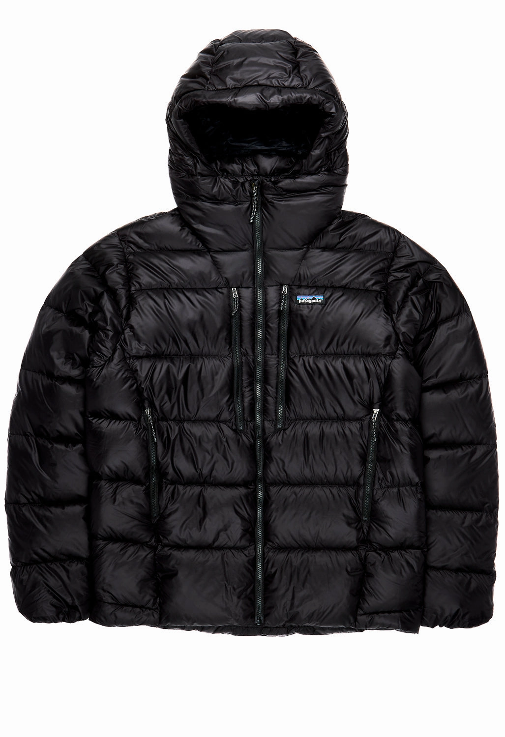 Weatherproof Shell Patagonia Men's Fitz Roy Down Hoody - Black