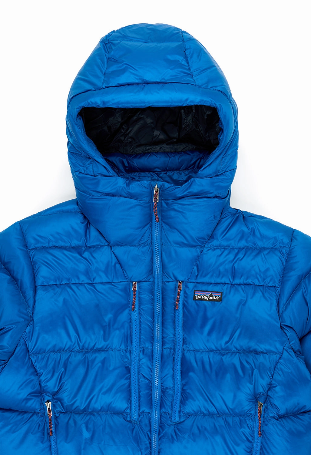 Patagonia Men's Fitz Roy Down Hoody - Endless Blue MoistureWickingLining