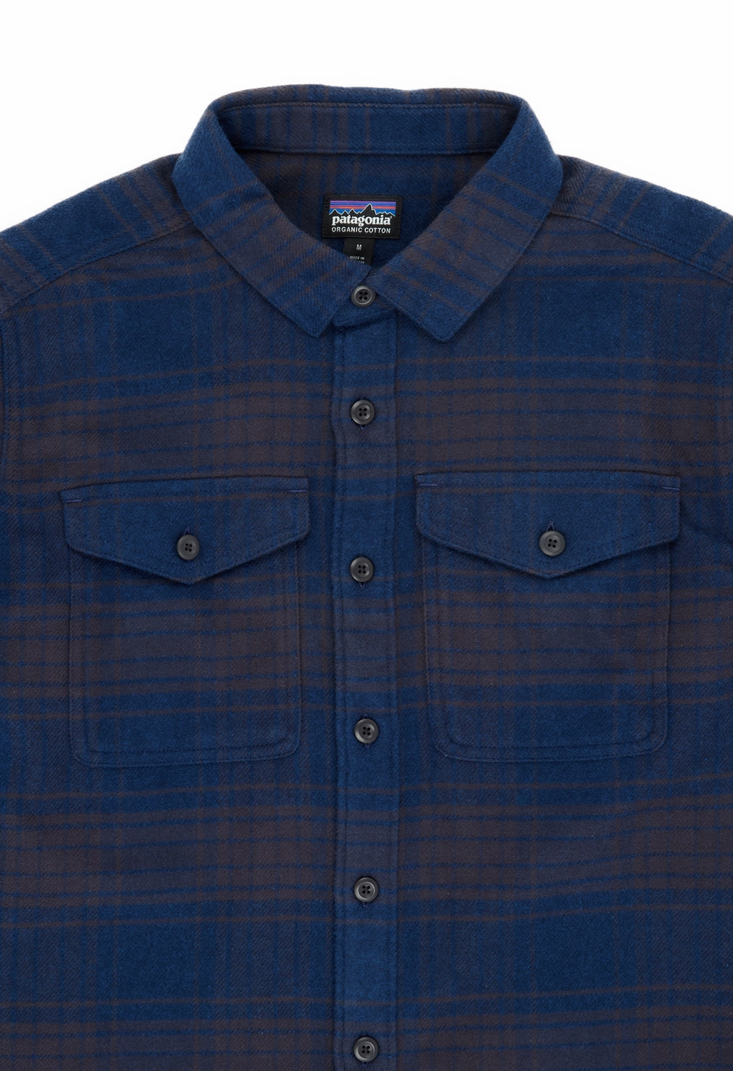 Simple Style Unstructured Shoulder Patagonia Men's Fjord Flannel Shirt - Cascade: Tidepool Blue