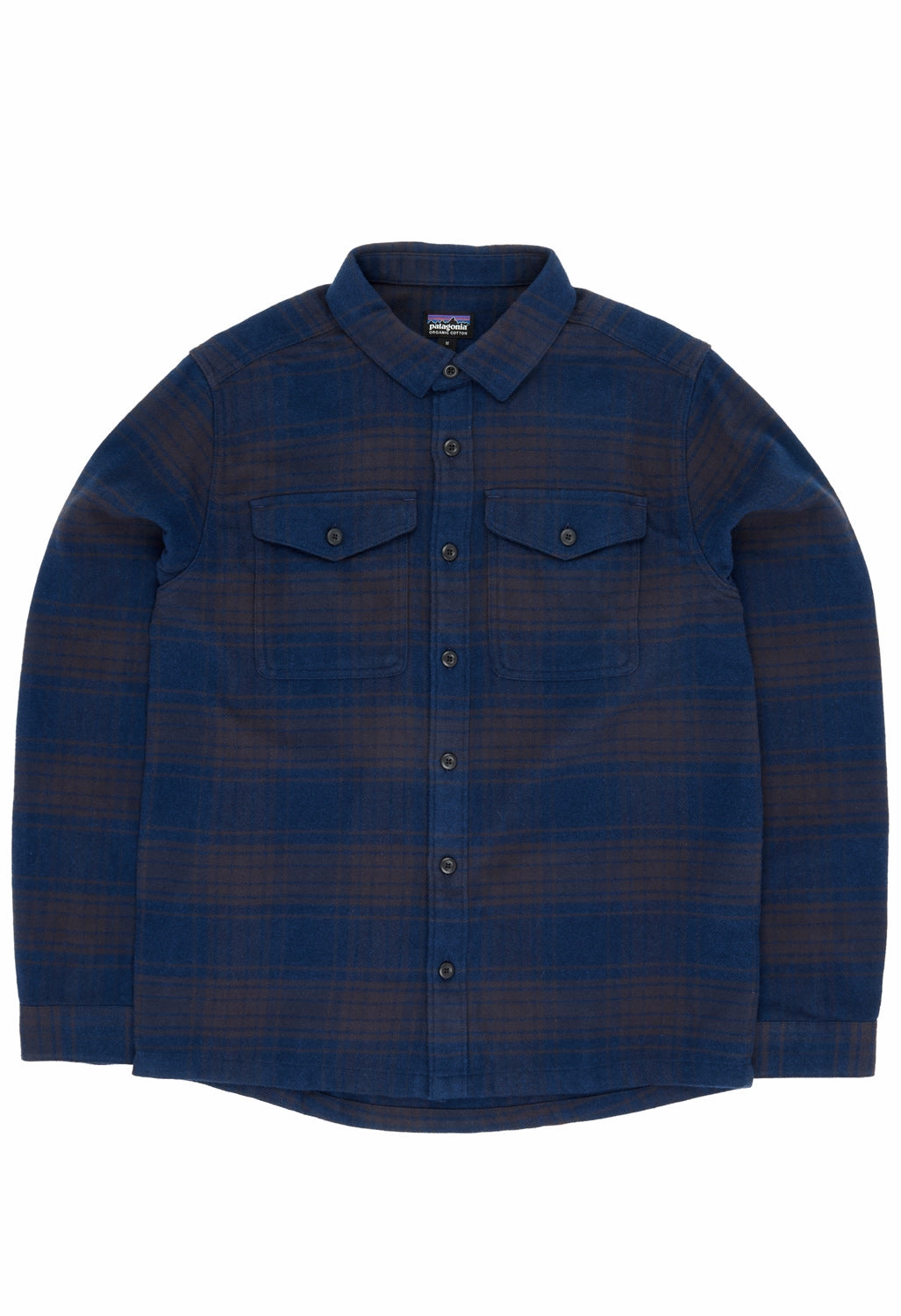 Smart Design Moisture Wicking Layer Patagonia Men's Fjord Flannel Shirt - Cascade: Tidepool Blue
