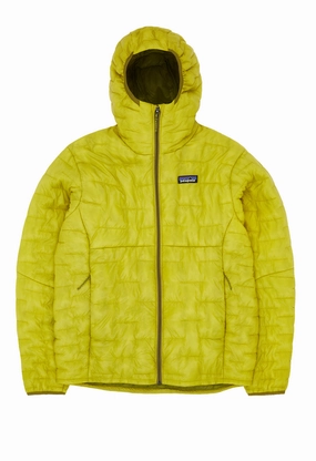 Wind Shield Active Wear Patagonia Men's Micro Puff Hoody - Bundle Green