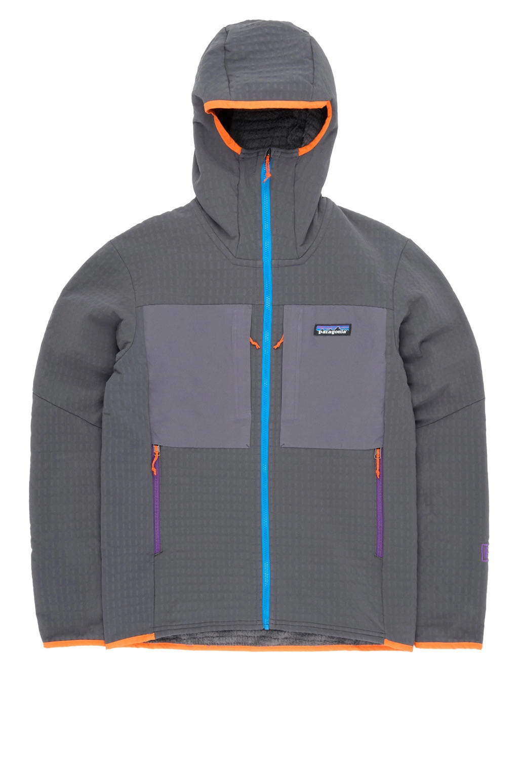 Patagonia Men's R2 TechFace Hoody - Forge Grey Tear Resistant Material