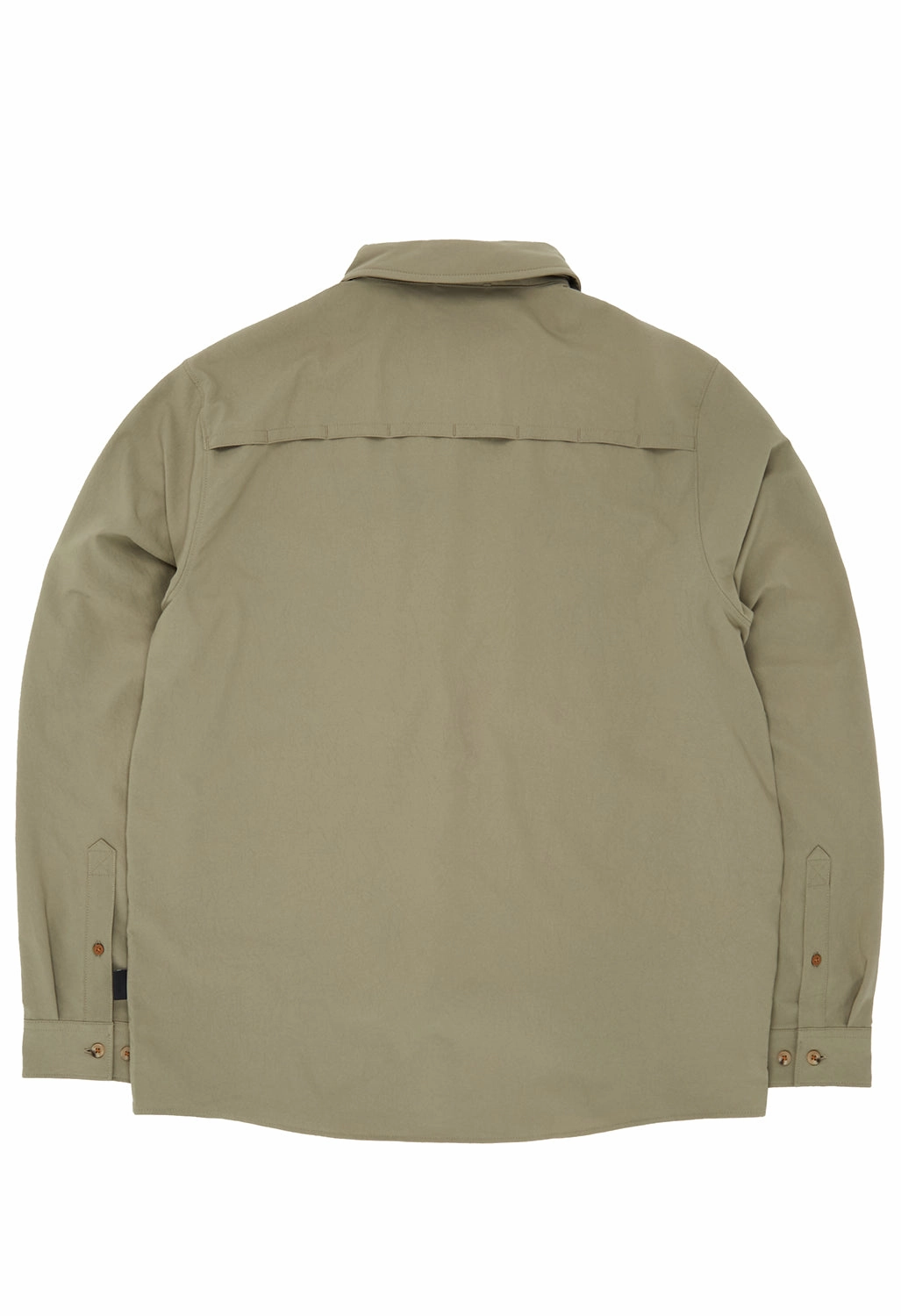 Patagonia Men's Self Guided Sun Long Sleeve Shirt - River Rock Green Animal Print Pastel Shade