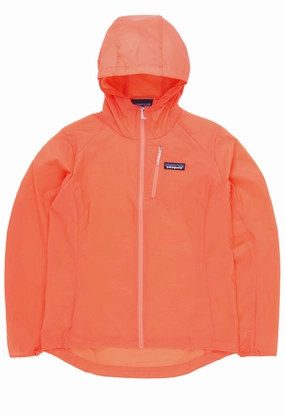 Heat Sealed Edges Wind Resistant Patagonia Women's Houdini Jacket - Coho Coral