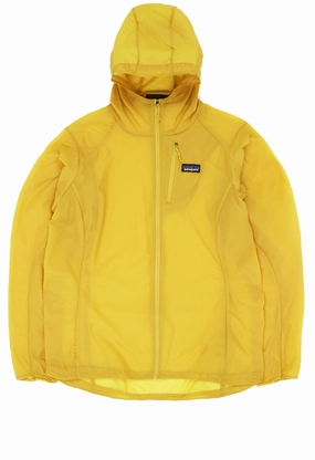 ErgonomicSleeveCut Patagonia Women's Houdini Jacket - Spirited Sun: Bundle Green