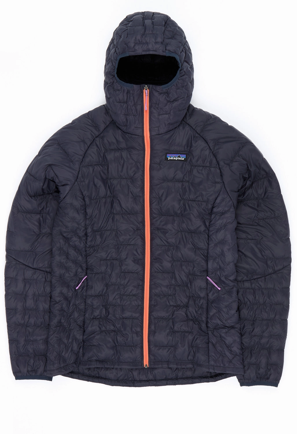 Transitional City Fit Eco Friendly Padding Patagonia Women's Micro Puff Hoody - Smolder Blue / P6 Blue