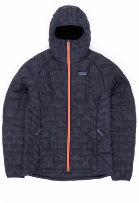 Transitional City Fit Eco Friendly Padding Patagonia Women's Micro Puff Hoody - Smolder Blue / P6 Blue