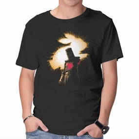 The Black Knight Rises Ribbed Neckline
