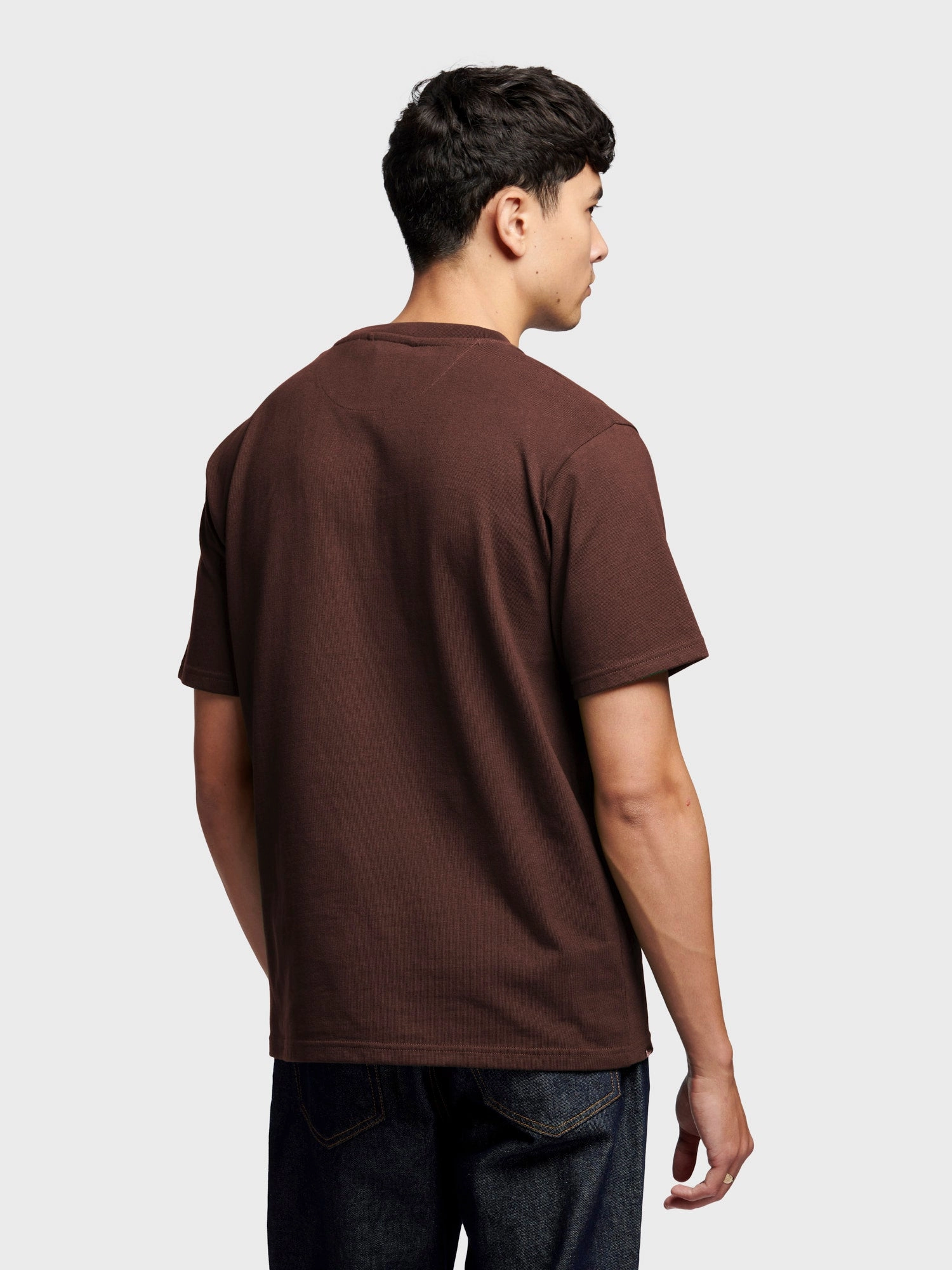 Penfield Mens Embroidered Mallard T-Shirt in Chicory Coffee yoga clothing