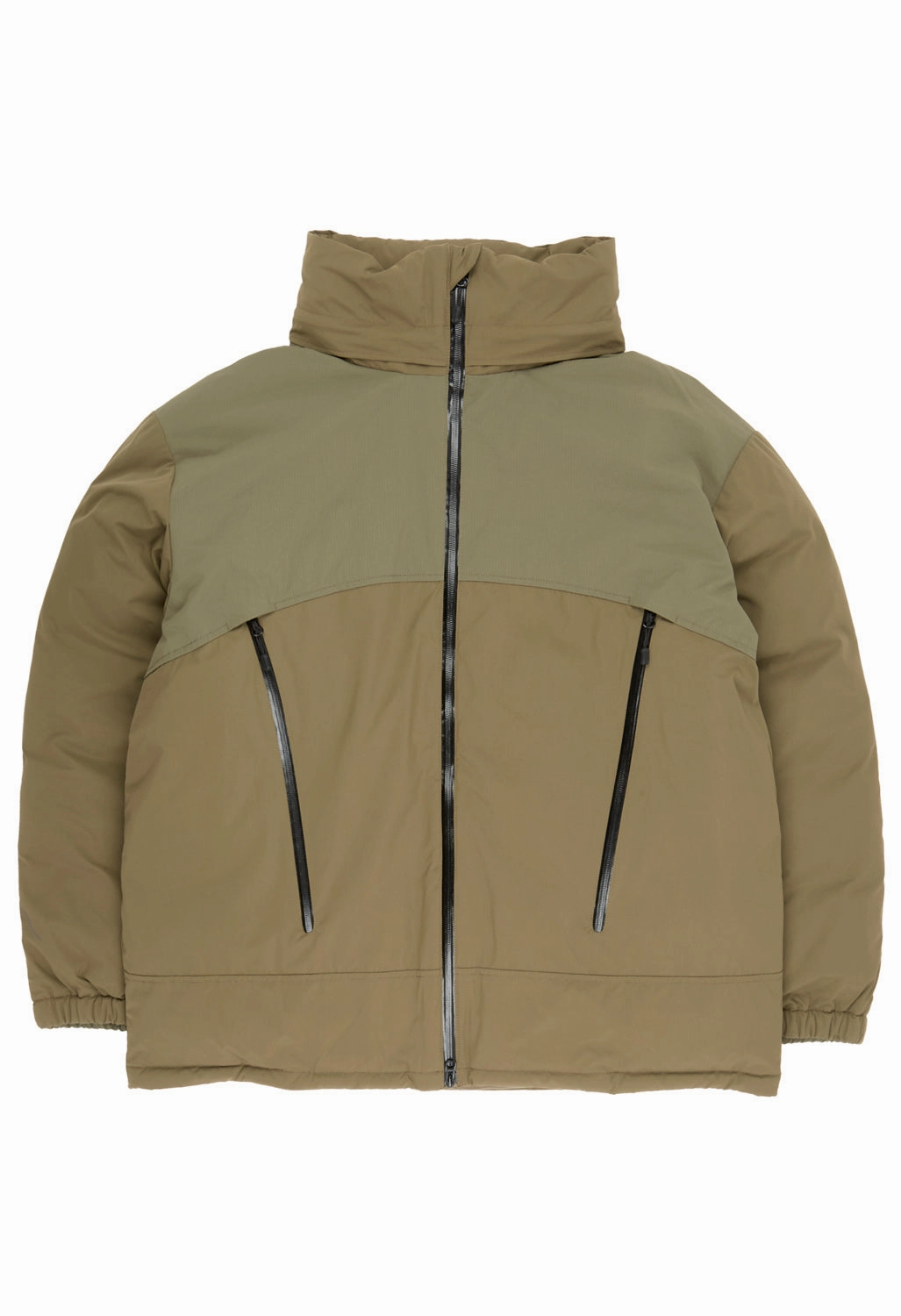 Flexible Fit Engineering Pilgrim Surf   Supply Richter Down Jacket - Olive