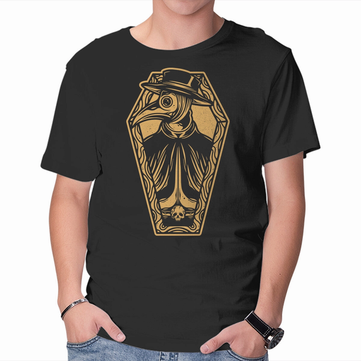 Essential Layer Plague Doctor Coffin