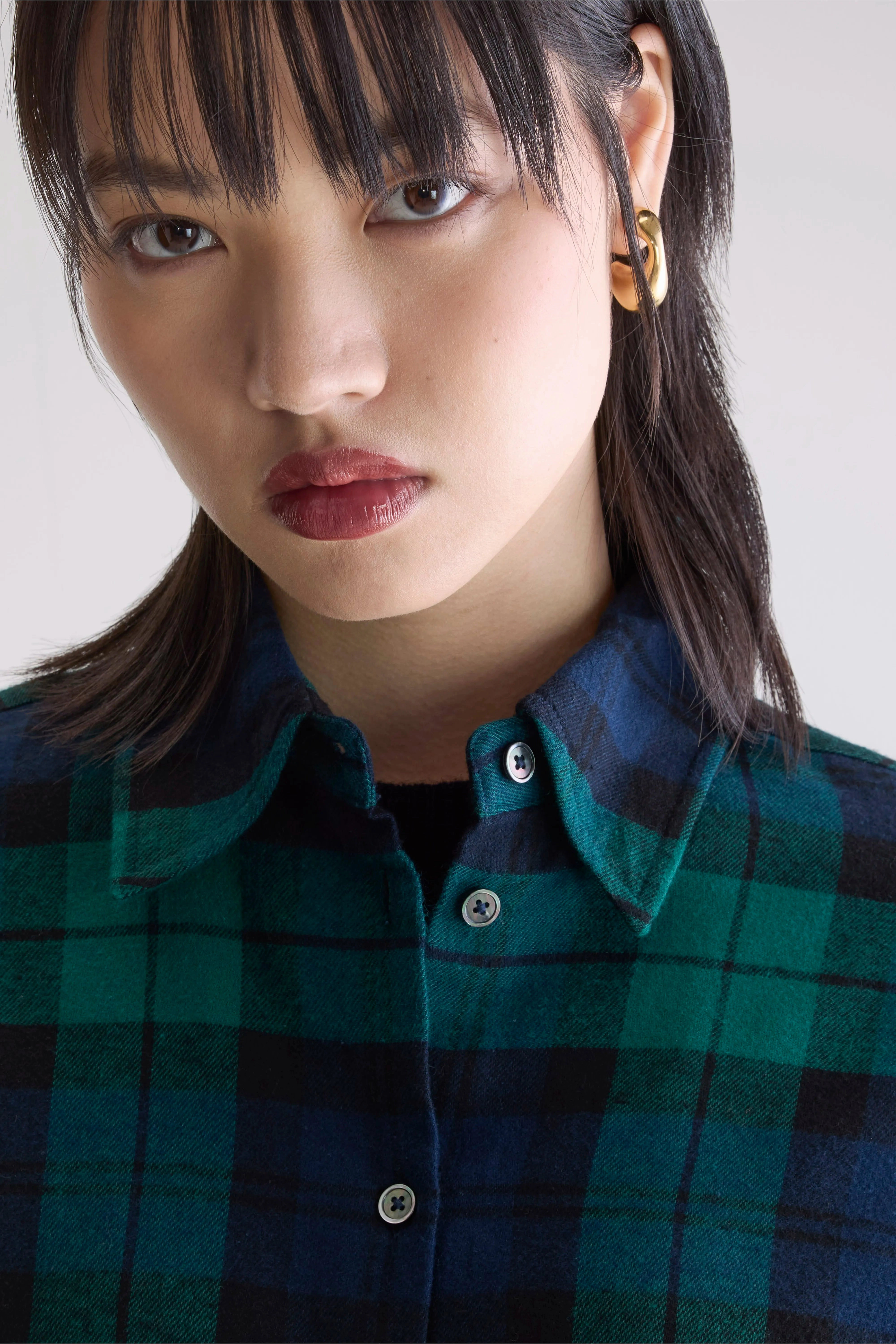 Trendy Pattern hypoallergenic Johan checkered shirt (252 / W / CHECK A)