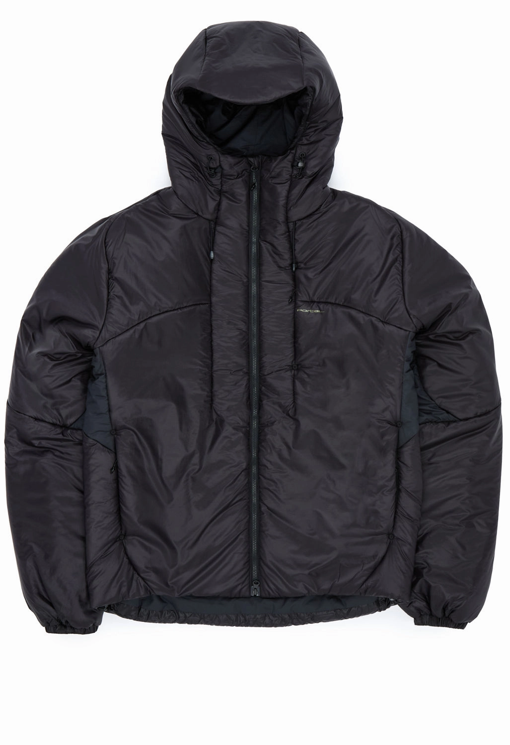 Portal Biome Insulated Jacket - Black Beauty Noise Reduced Fabrics Stripe Look