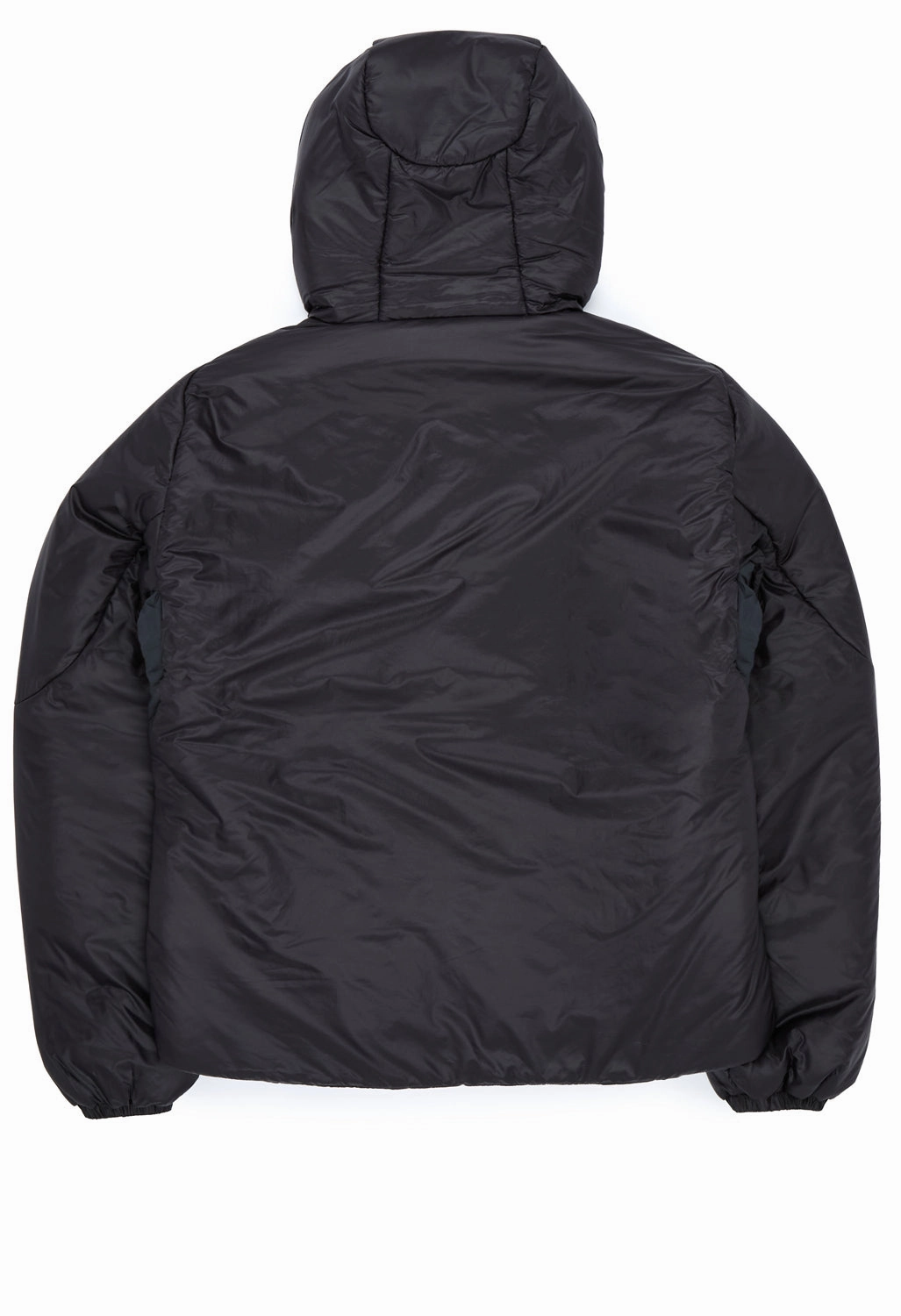 Hidden Storage Compartment Modular Attachment Loops Portal Biome Insulated Jacket - Black Beauty