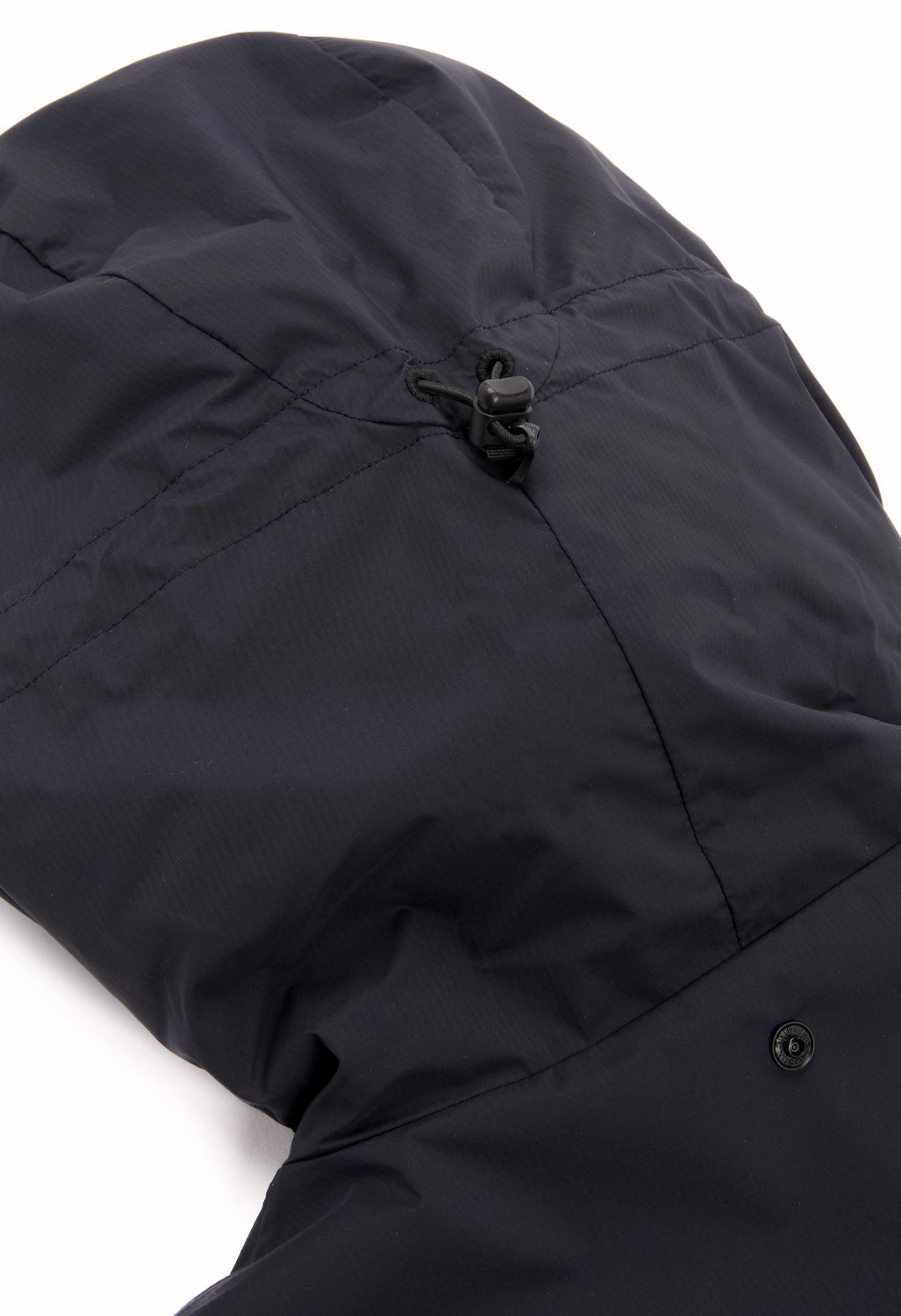 Minimalist Aesthetic WeatherproofZipper Portal Level Alpha Jacket - Black Beauty
