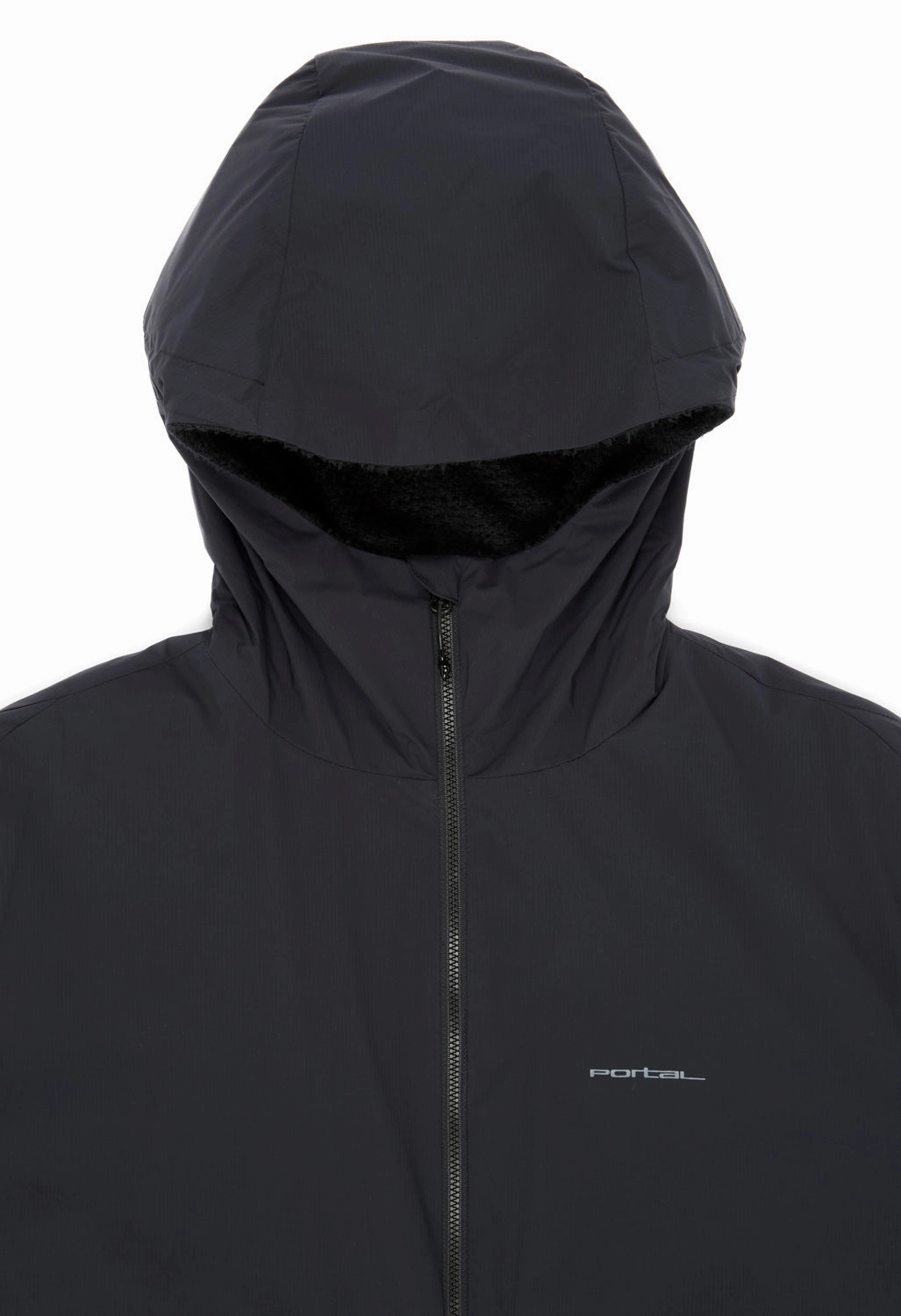 Portal Level Alpha Jacket - Black Beauty Sleek Layers Stay Dry Interior