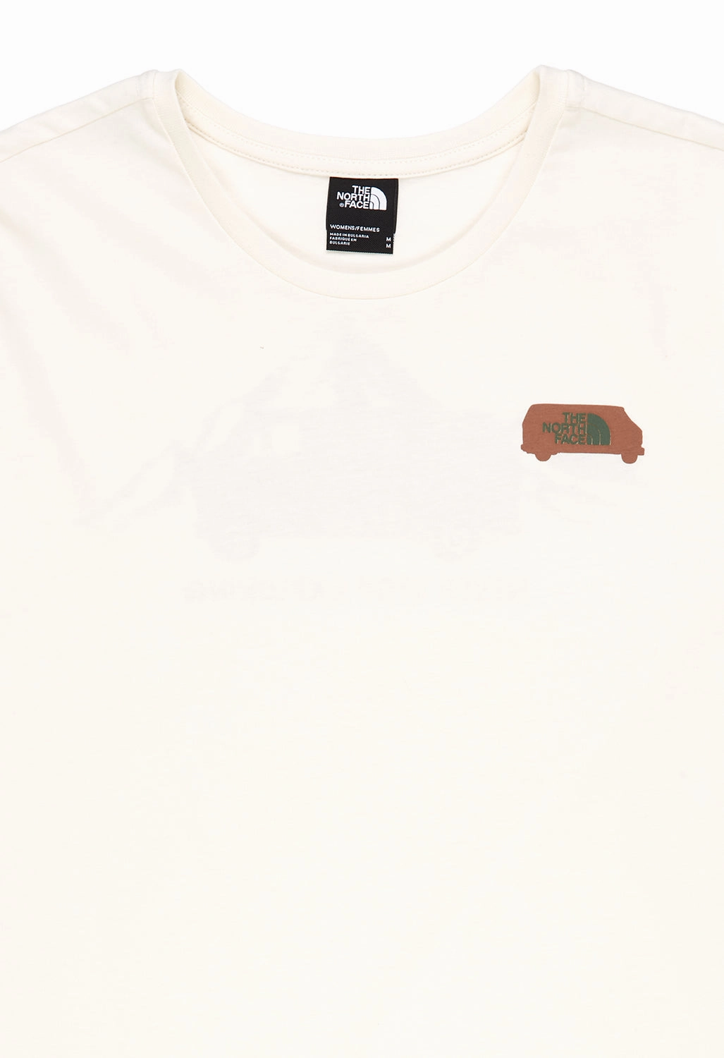 Sporty Comfort The North Face Women's Outdoor Graphic Short Sleeve T-Shirt - White Dune