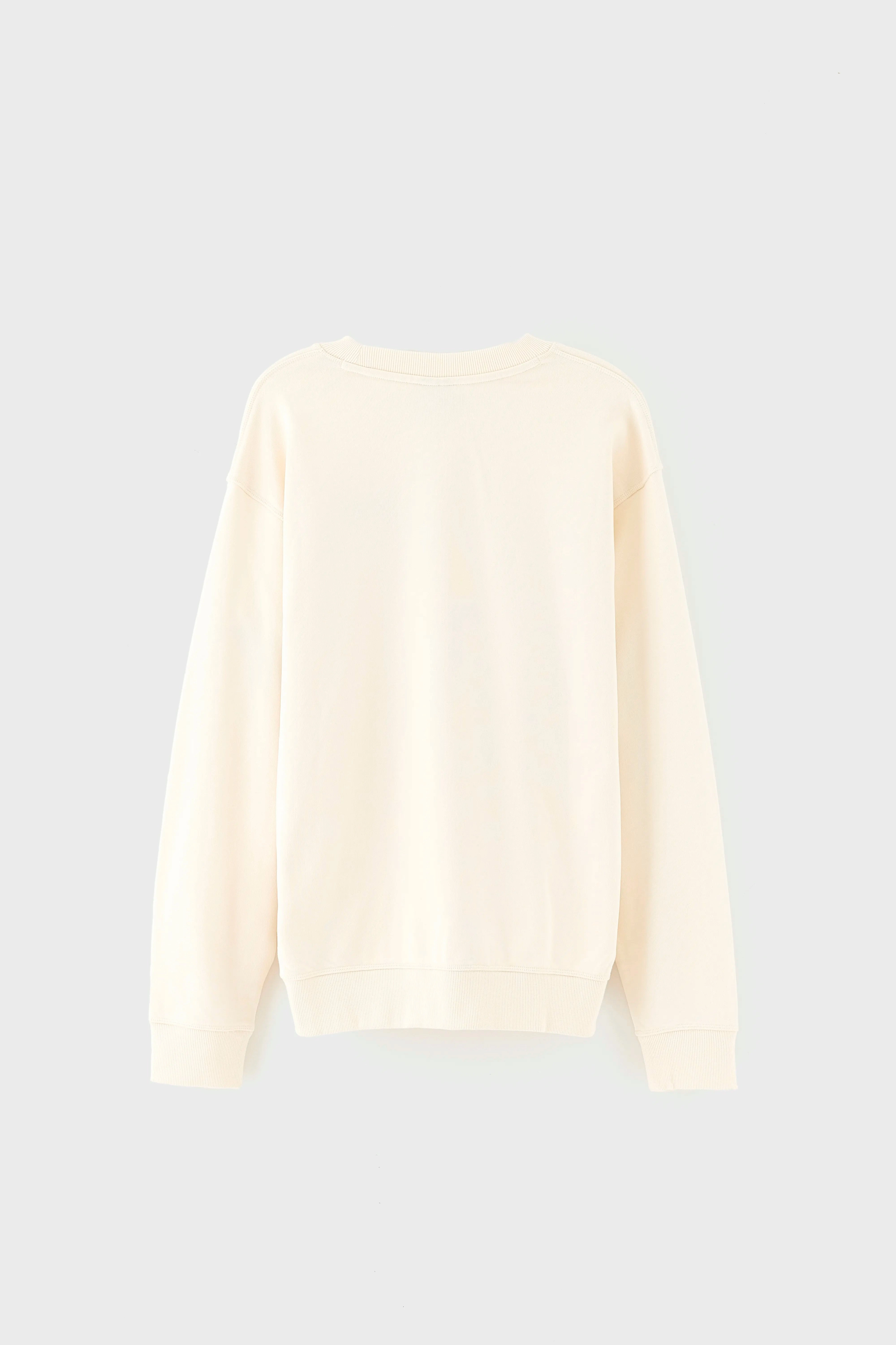 Athletics Premium Logo Crew Sweatshirt  (252 / M / WHITE) Fashion Statement Comfy Streetwear