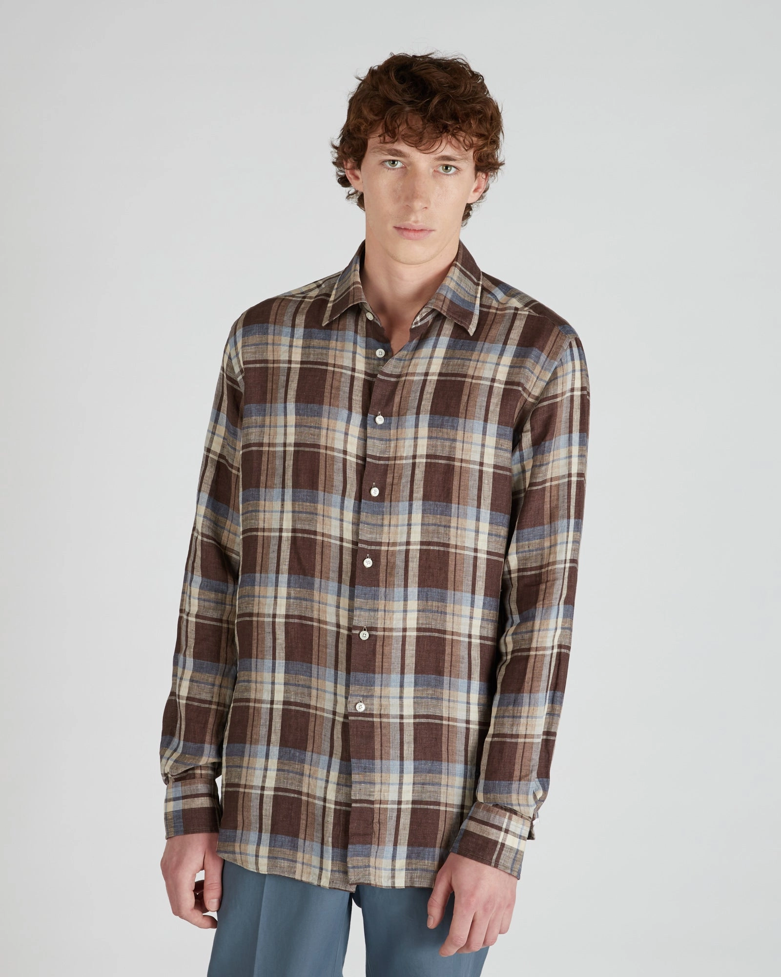Outdoor Adventure Casual-fit linen shirt