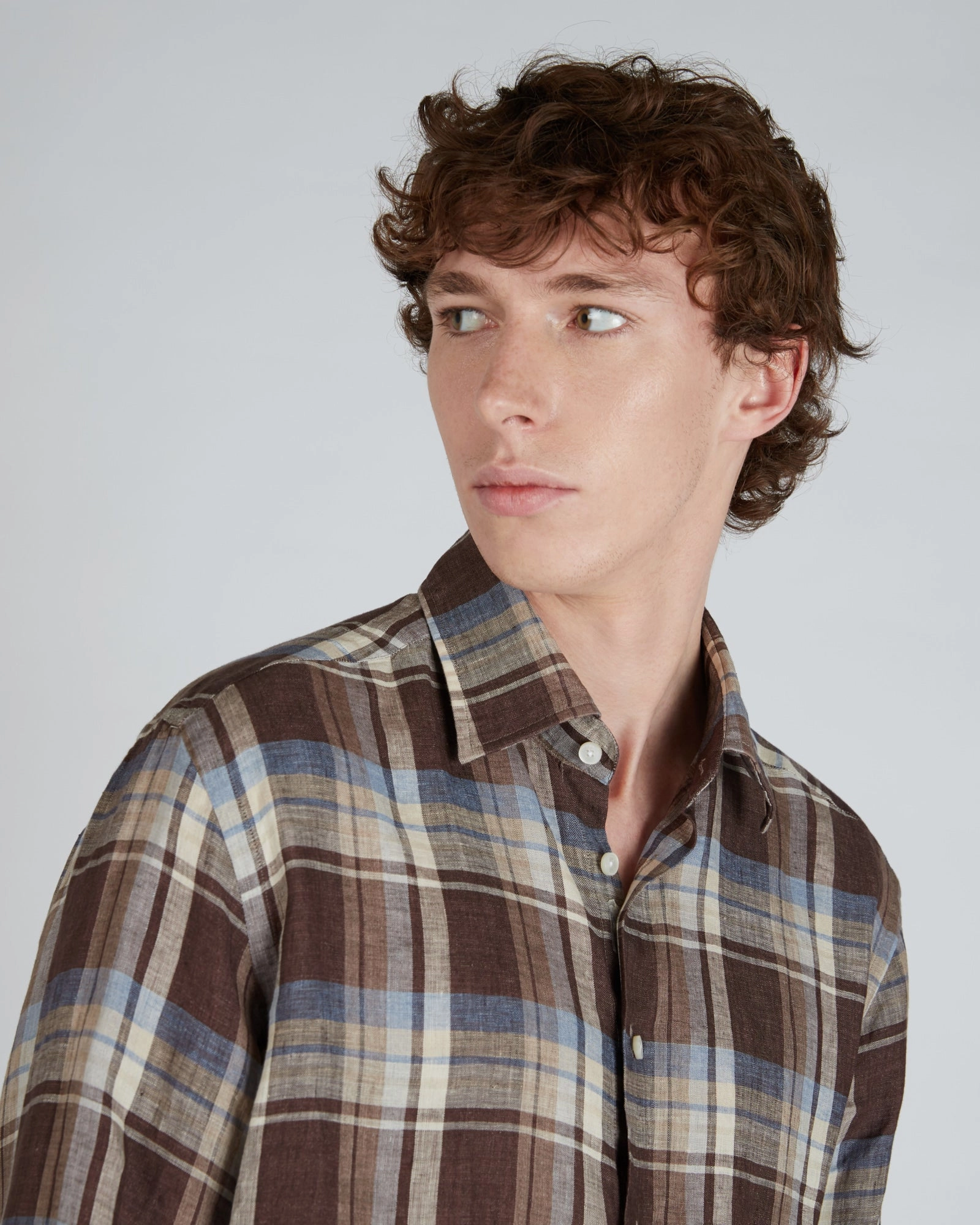 Casual-fit linen shirt Chill Layer
