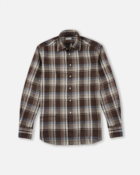 Casual-fit linen shirt Unisex Choice