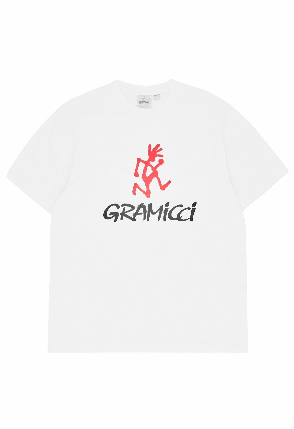 Gramicci Men's Logo T-Shirt - White Travel Style Trend Chic Smart