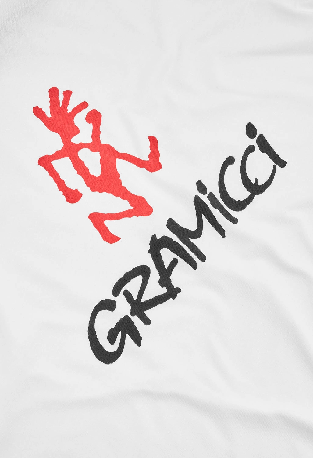 waterproof Regular fit normality Gramicci Men's Logo T-Shirt - White