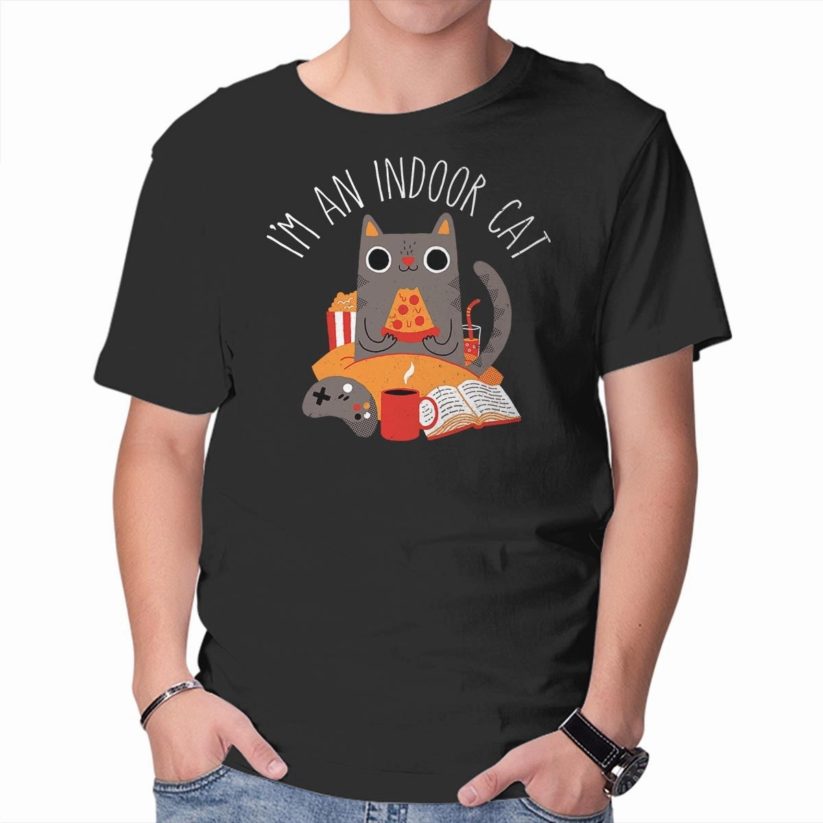 Indoor Cat Comfy Design Wear