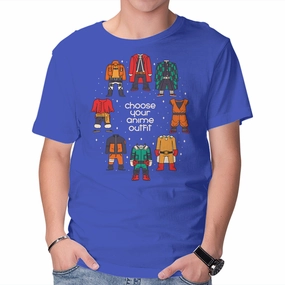 Distressed Hem Finish Everyday Comfort Choose Your Anime Outfit
