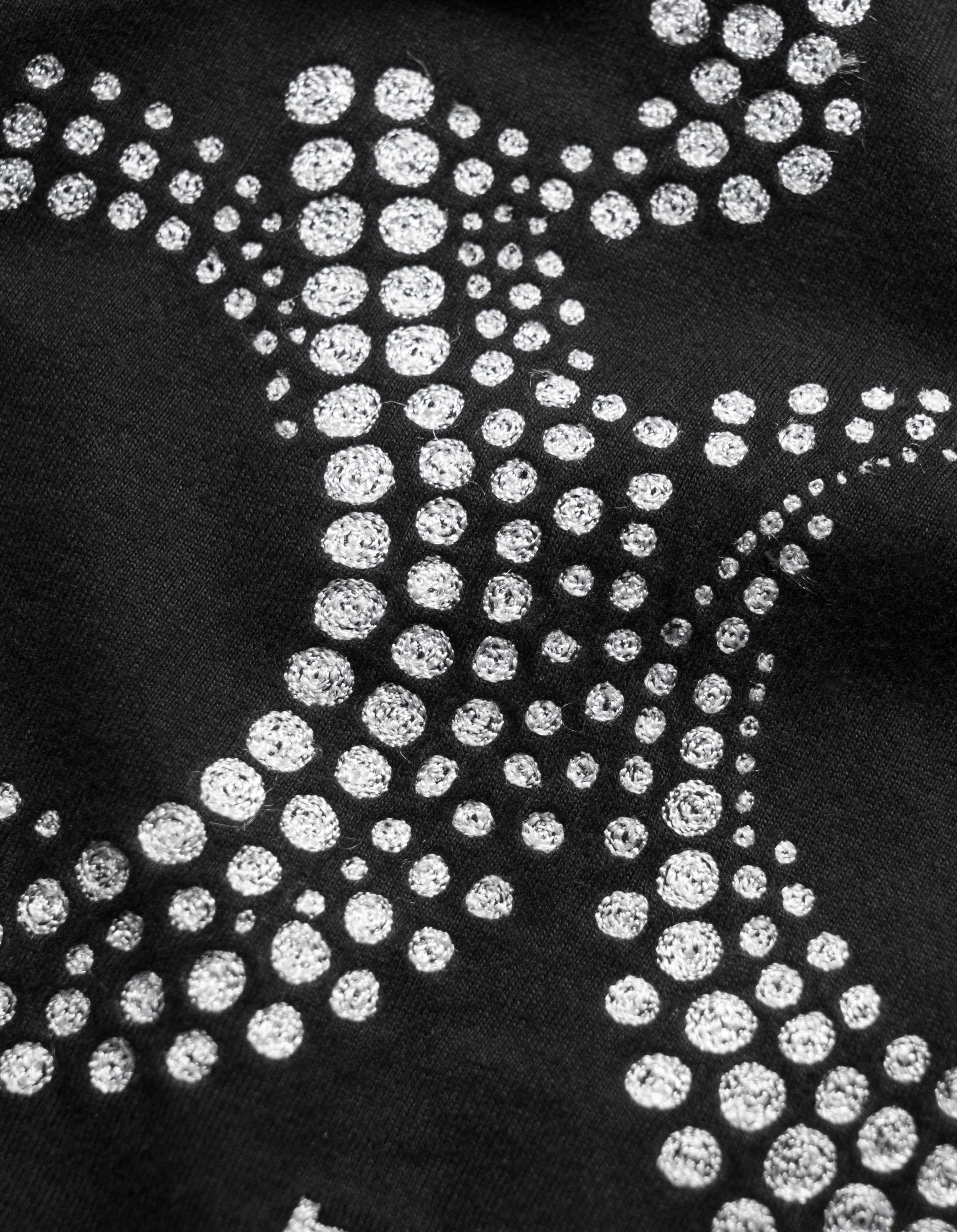 Odor Resistant Technology Fitted Shirt 6129 Aum Embroidered S/S T-Shirt Black