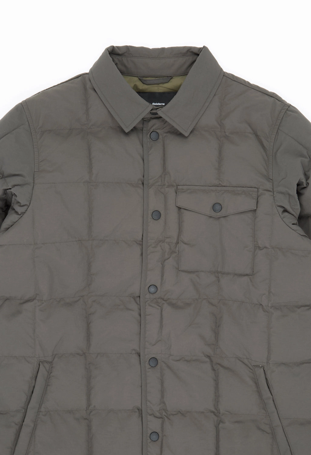 Finisterre Men's Lapwing Shirt - Raven Wind Shield Durable AbrasionResistant Panels