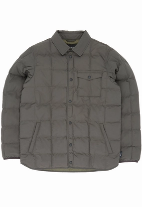 Finisterre Men's Lapwing Shirt - Raven Double stitching Ultra Flexible