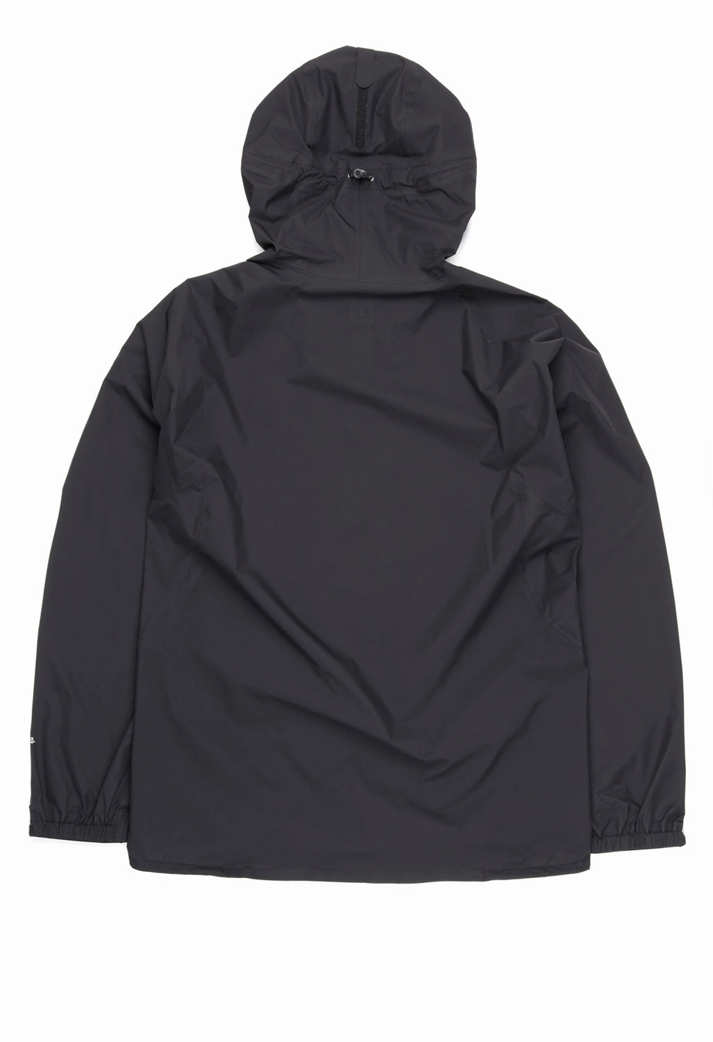 Montbell Men's Rain Trekker Jacket - Black Hidden Ventilation Zones Outer Chill Piece