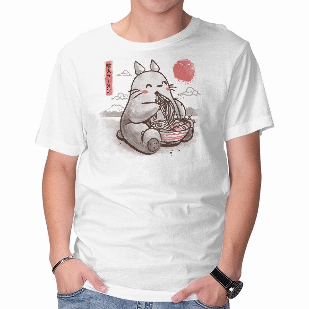 Ramen Neighbor Breathable Cotton Fabric