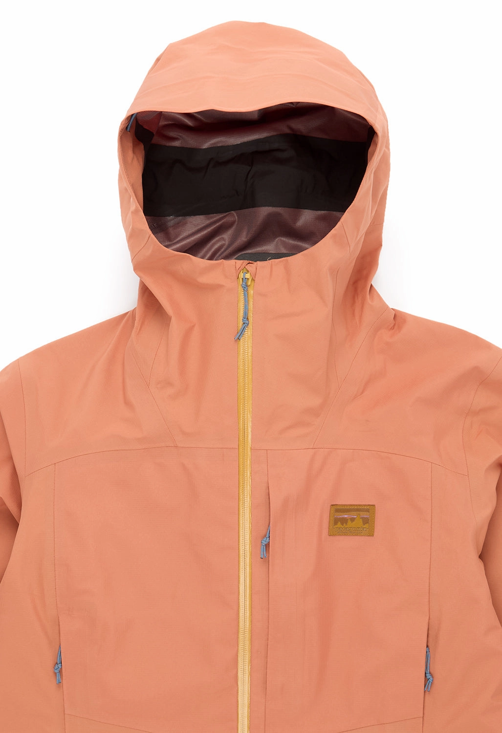 Patagonia Women's Boulder Fork Rain Jacket - Sienna Clay Seamless Welded Construction