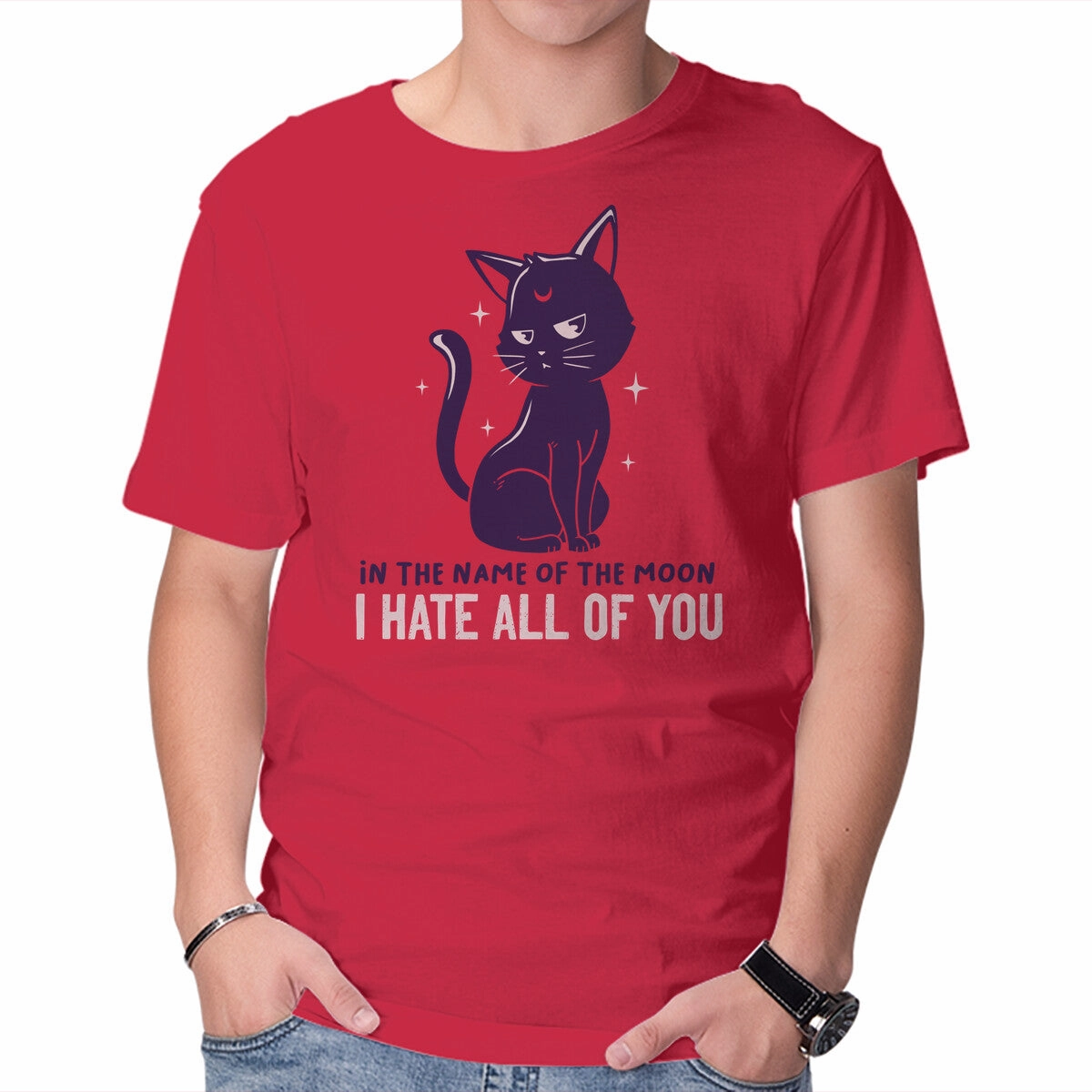 I Hate You Good stretch Tear Resistant Knit